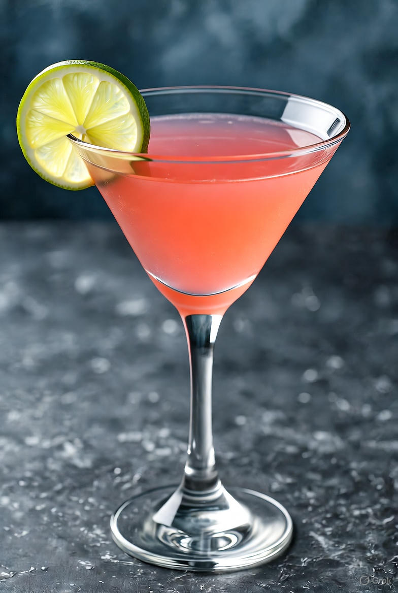 Classic Cosmopolitan Cocktail Recipe - Professional Bartender Image