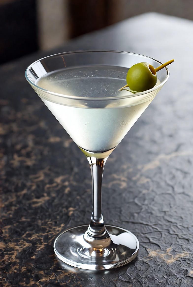 Classic Martini Cocktail Recipe - Professional Bartender Image