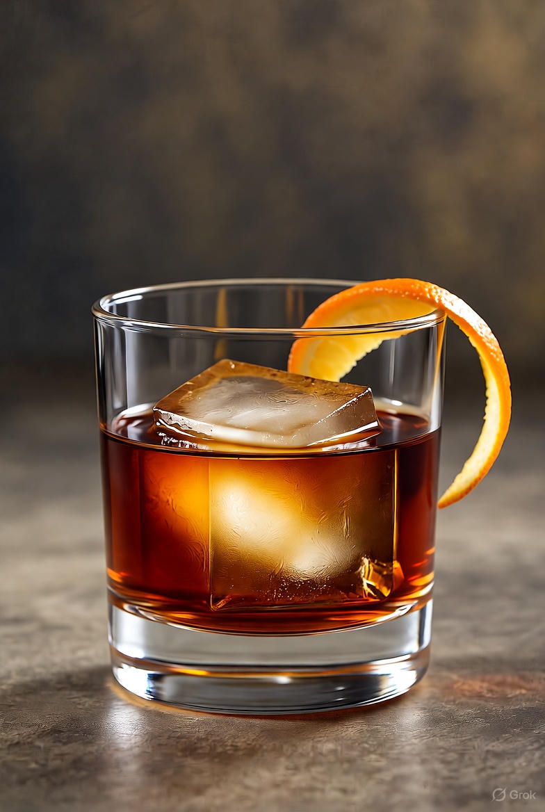 Classic Old Fashioned Cocktail Recipe - Professional Bartender Image